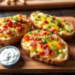 bakt potet oppskrift, hvordan lage bakt potet, enkel bakt potet med smør, bakt potet med ost og skinke, saftig bakt potet med smør, bakt potet til middag, oppskrift på fylt bakt potet, bakt potet med rømme og urter, bakt potet med sprø skorpe, klassisk bakt potet oppskrift, bakt potet med bacon og ost, enkel oppskrift på bakt potet, bakt potet med urtesmør, bakt potet med fyldig fyll, bakt potet til festmåltid, bakt potet med krydret smør, bakt potet med hvitløkssmør, oppskrift på saftig bakt potet, bakt potet med pisket smør, bakt potet med smakfull topping, bakt potet til helgen, fylt bakt potet med ost og urter, oppskrift på bakt potet med krydder, bakt potet til hverdagsmiddag, bakt potet med smakfullt fyll, klassisk oppskrift på bakt potet, bakt potet med rømme og ost, enkel bakt potet med krydderurter, bakt potet med sprø kant, bakt potet til familievennlige middager, oppskrift på bakt potet med bacon, bakt potet med fyll av mais og smør, bakt potet med enkel topping, bakt potet til kosekvelden, oppskrift på bakt potet med pisket krem, bakt potet med smeltet ost, bakt potet med urtesmør og hvitløk, enkel oppskrift på fylt bakt potet, bakt potet med fyldig ostesaus, bakt potet til grillkveld, bakt potet med sprø skorpe og smør, oppskrift på bakt potet med grønnsaker, bakt potet med krydder og hvitløk, bakt potet med ost og smør til lunsj, bakt potet med smak av hvitløkssmør, bakt potet med bacon og pisket smør, oppskrift på bakt potet med fyldig smak, enkel bakt potet til hverdag, bakt potet med ost og krydderurter, bakt potet med rømme og pisket smør, bakt potet med saftig fyll, klassisk bakt potet med ostefyll, bakt potet til alle anledninger, oppskrift på bakt potet med smaksrikt fyll, bakt potet med sprøtt skinn, enkel bakt potet med smak av smør, bakt potet til grillmat, bakt potet med rømme og krydder, bakt potet med ost og skinkebiter, saftig bakt potet med urter, oppskrift på bakt potet med hvitløkssmør, bakt potet med enkel topping til middag, bakt potet med fyll av ost og bacon, bakt potet til hverdag og fest, enkel oppskrift på bakt potet med ost, bakt potet med saftig topping, bakt potet med smør og urter, bakt potet til kosemat, oppskrift på fylt bakt potet med urter, bakt potet med smakfull ostefyll, bakt potet med rømme og bacon, bakt potet med sprø kant og fyll, enkel bakt potet til helgekos, bakt potet med fyldig krem, bakt potet med saftig ost og skinke, oppskrift på bakt potet til spesielle anledninger, bakt potet med enkel pisket smør, bakt potet med sprø ytre og mykt indre, bakt potet til fest og feiring, enkel oppskrift på saftig bakt potet, bakt potet med rømme og sprøtt bacon, bakt potet med krydderurtesmør, bakt potet med fyldig ostesaus til middag, oppskrift på bakt potet med sprø skorpe, bakt potet til alle typer måltider, bakt potet med fyll til hverdagsmiddag, bakt potet med urtesmør og pisket smør, bakt potet med krydret fyll, enkel bakt potet med hvitløk og urter, bakt potet til grillfesten, oppskrift på bakt potet med smeltet ost og skinke. Vegetarisk, sprø skorpe, kremet fyll, grillmat, festmat, hverdagsmiddag, norsk tilbehør, sesongbaserte grønnsaker, hjemmebakt brød.