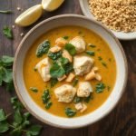 Kremet egusi suppe med sunn vri, Hvordan lage egusi suppe hjemme, Oppskrift på tradisjonell egusi suppe, Egusi suppe med grønnsaker og kjøtt, Sunn og proteinrik middag med egusi, Beste måten å tilberede egusi suppe, Lavkarbo egusi suppe oppskrift, Tradisjonell afrikansk egusi suppe steg for steg, Enkel oppskrift på kremet egusi suppe, Egusi suppe med cashewnøtter og spinat, Hvordan krydre egusi suppe for ekstra smak, Luksuriøs suppe med afrikanske smaker, Feilfri egusi suppeoppskrift for nybegynnere, Variasjon av egusi med sjømat og grønnsaker, Hvor lenge holder egusi suppe i kjøleskap, Tips for å lage fyldig egusi suppe, Sunne alternativer til tradisjonell egusi oppskrift, Kremet og lettvint middag med egusi, Hvordan tilpasse egusi for vegetarianere, Egusi suppe med autentiske afrikanske ingredienser.