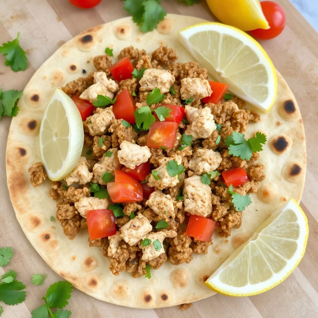 Krydret lahmacun med fullkornsbunn oppskrift, Hvordan lage sprø lahmacun hjemme, Sunn lahmacun med fullkornsdeig ingredienser, Tradisjonell tyrkisk lahmacun på sunn måte, Lett oppskrift på sprø lahmacun, Hjemmelaget lahmacun med krydret fyll, Beste krydder til lahmacun oppskrift, Vegetarisk versjon av krydret lahmacun, Sprø fullkornsbunn til tyrkisk lahmacun, Steg-for-steg guide til lahmacun, Sunn og sprø lahmacun til middag, Hvordan tilberede perfekt lahmacun hjemme, Tips til sprø bunn på lahmacun, Smakfull og sunn fullkornsbunn til lahmacun, Enkel lahmacun med krydret smak, Lahmacun med rikt kjøttfyll og urter, Sunn tyrkisk streetfood: lahmacun, Perfekt deig til sprø lahmacun hjemme, Hvordan krydre lahmacun riktig, Tradisjonell lahmacun med en moderne vri.