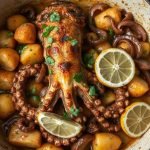 Urtebakt blekksprut oppskrift sunn, sunn ovnsbakt blekksprut med urter, tradisjonell polvo à lagareiro enkel oppskrift, sunt portugisisk kjøkken ovnsbakt blekksprut, beste måten å lage blekksprut i ovn, næringsrik blekksprutrett med urtesmak, hvordan tilberede polvo à lagareiro hjemme, blekksprut med olivenolje og hvitløk sunt, ovnsbakt sjømat med urter for helse, sunn sjømatoppskrift for hverdagsmiddager, portugisisk ovnsbakt blekksprut med smakfulle urter, tradisjonell sjømatrett i sunn versjon, sunt alternativ til friterte blekksprutretter, hvordan lage autentisk polvo à lagareiro enkelt, urtemarinade til sunn ovnsbakt blekksprut, lavkalori sjømatrett fra Portugal, oppskrift på sunn sjømatmiddag med blekksprut, enkel og sunn sjømatmiddag med urter, klassisk portugisisk blekksprutoppskrift tilpasset sunn livsstil, blekksprutoppskrift som balanserer smak og helse.