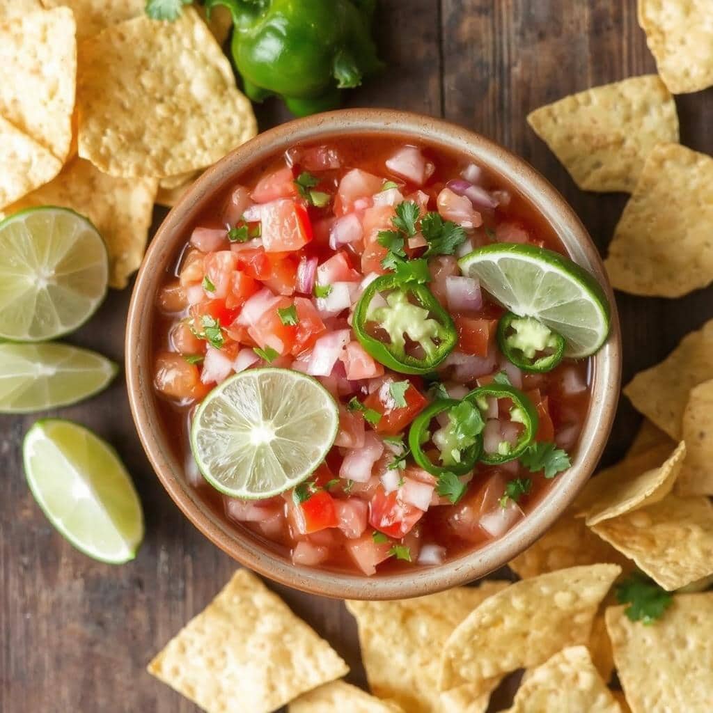 Hjemmelaget Salsa Oppskrift: Frisk og Spicy Med Tomat og Koriander ...