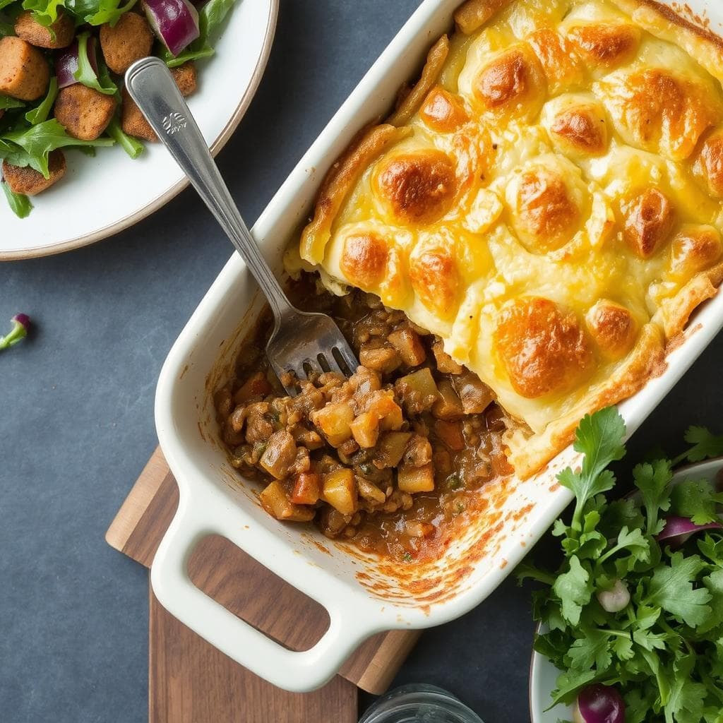 Shepherd’s
Pie Oppskrift: Klassisk Britisk Comfort Food Med Potetmos og Saftig Fyll