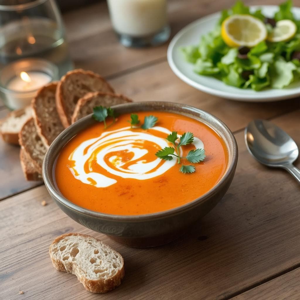 Hummerbisque
Oppskrift: Silkemyk Suppe Med Fyldig Smak og Luksuriøst Preg Hummerbisque oppskrift, Hummerbisque