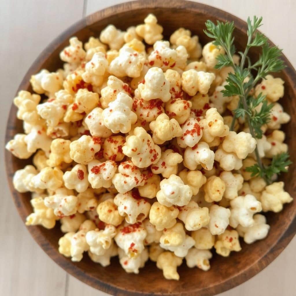 popcorn med krydder