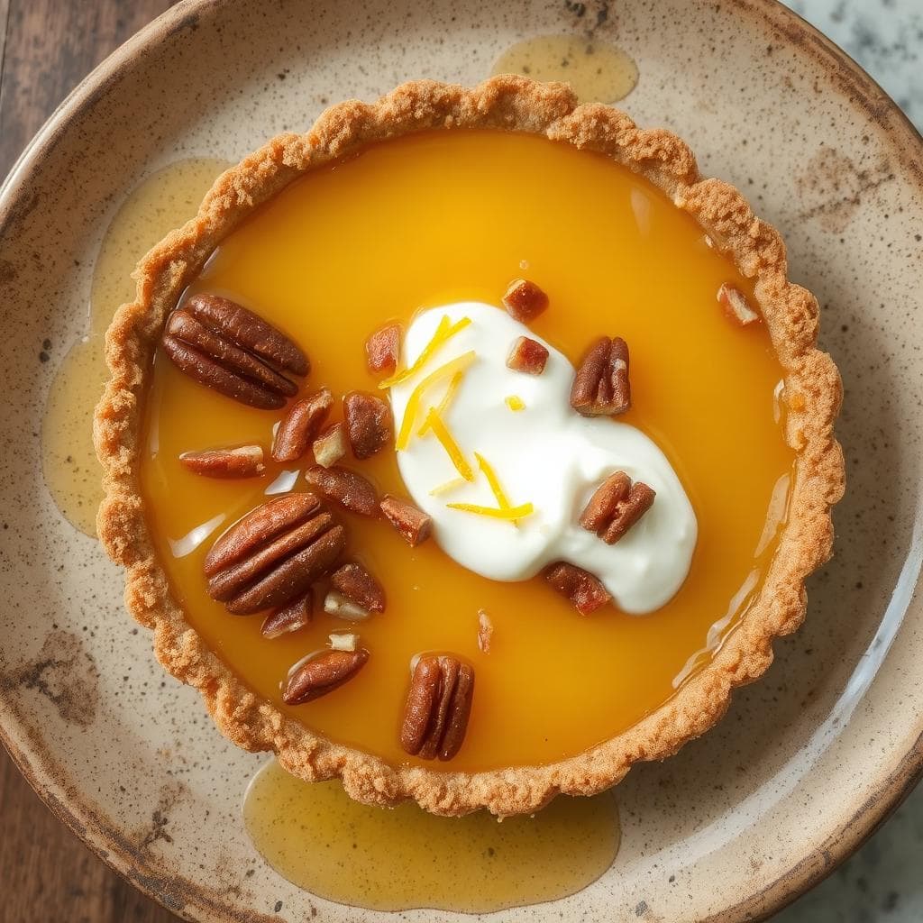 Siruptærte:
Sunn og søt oppskrift med havremel og lønnesirup