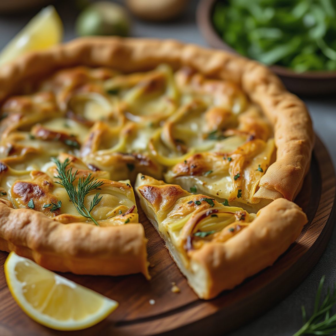 Porseløkpai med yoghurtdeig og urter – saftig, sunn og smakfull